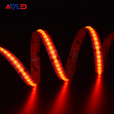 ไฟ LED Strip แบบยืดหยุ่น COB RGB หรี่แสงได้สำหรับการเปลี่ยนสีตู้ครัว
